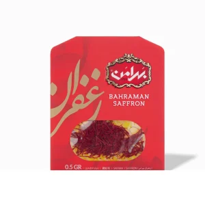 زعفران نیم گرم پاکتی بهرامن