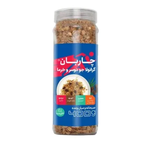 گرانولا جو دوسر و خرما