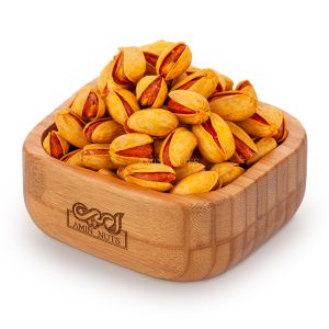 پسته اکبری دست‌چینِ زعفرانی شور