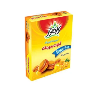 آبنبات پرتقال بدون قند و رژیمی کامور