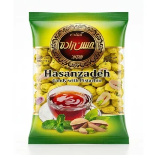 شکرپنیر پسته‌ای حسن‌ زاده – 500گرم