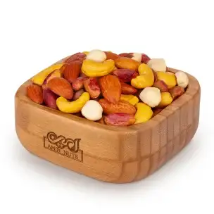 آجیل چهار مغز زعفرانی شور