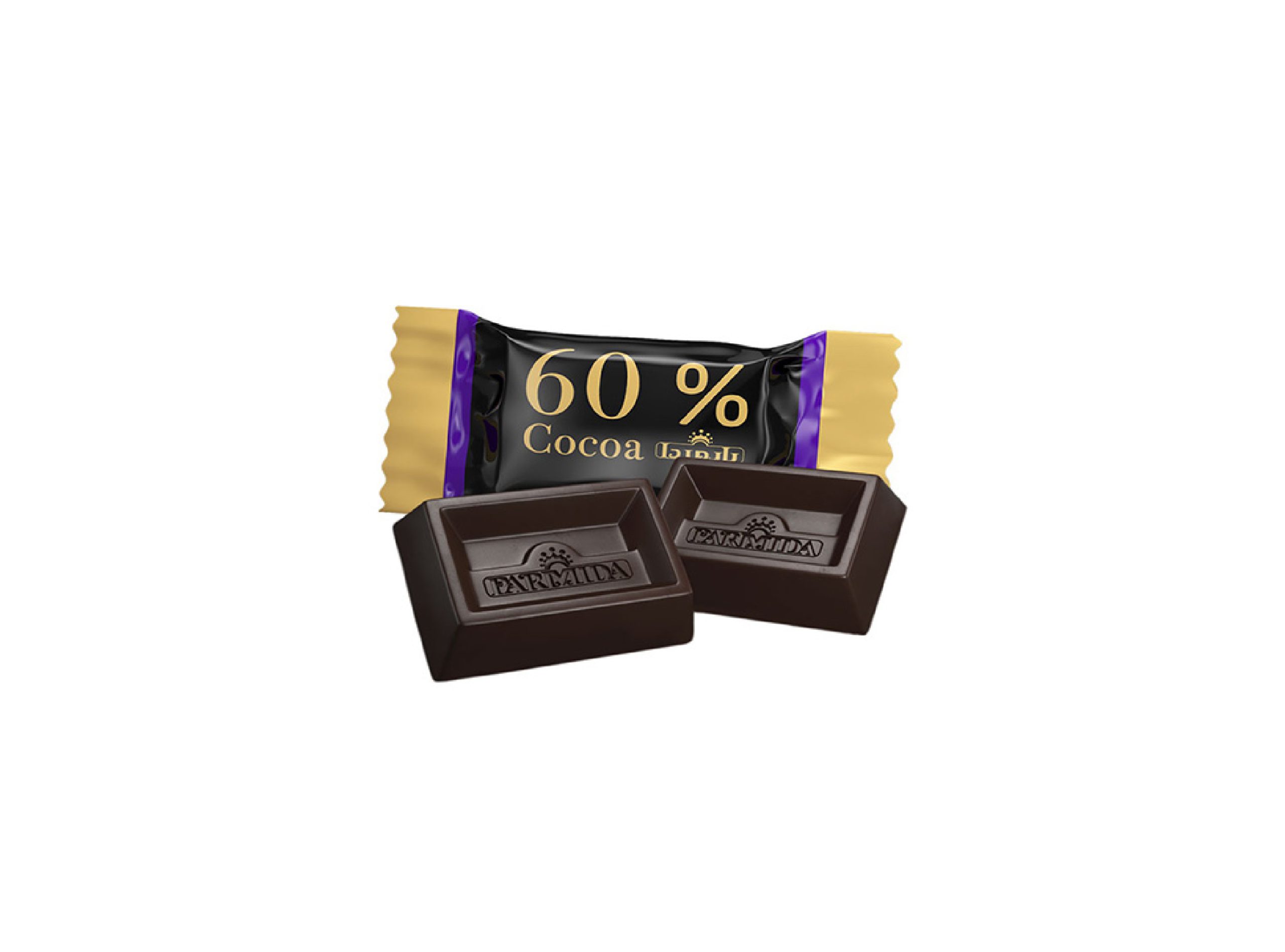 شکلات تلخ 60% پارمیدا