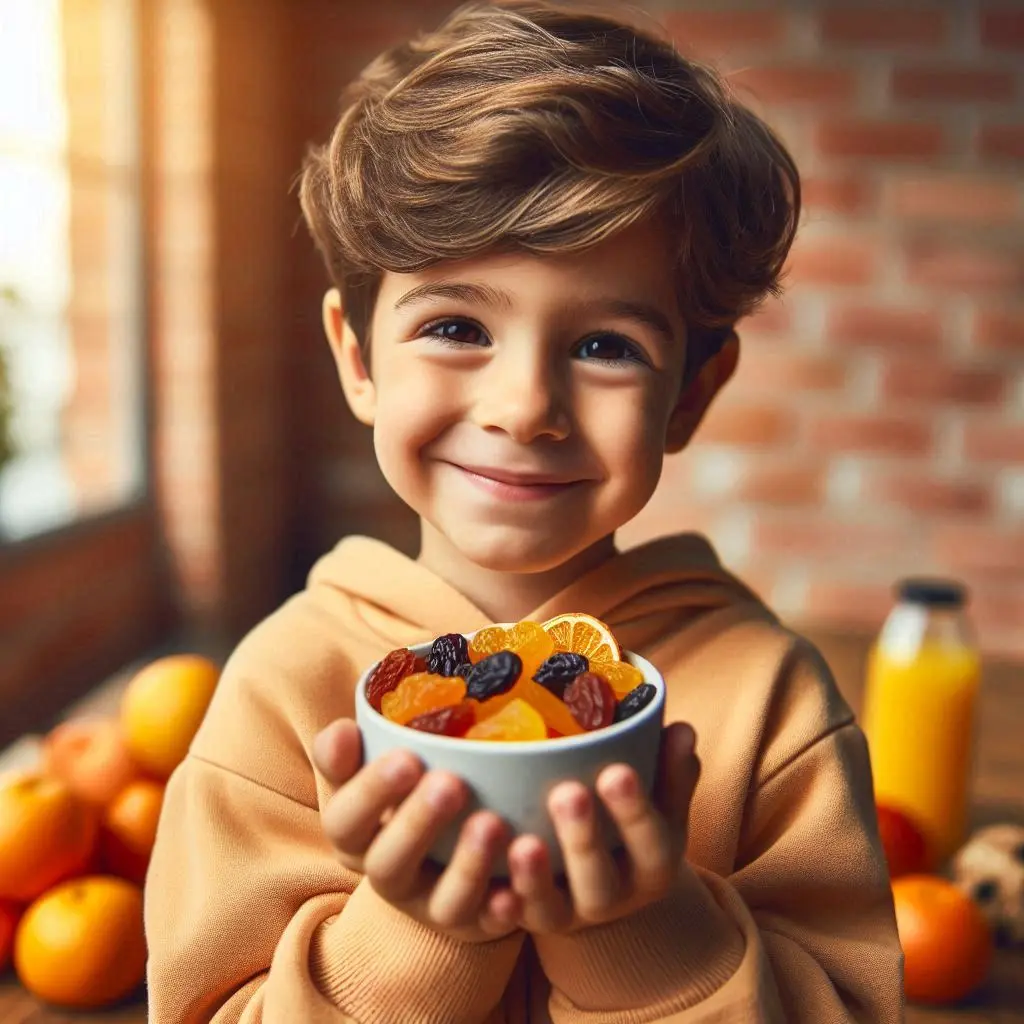 خواص میوه خشک برای کودکان | مهمترین فواید + طریقه صحیح مصرف