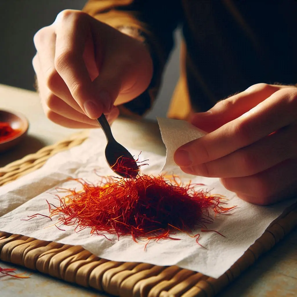 خشک کردن زعفران