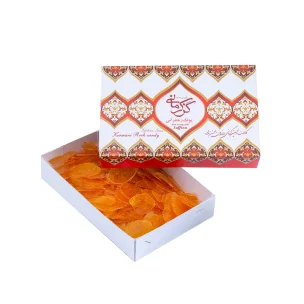 پولکی زعفرانی گز کرمانی