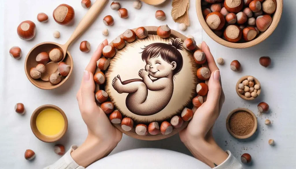 مواد معدنی مفید در فندق برای بارداری
