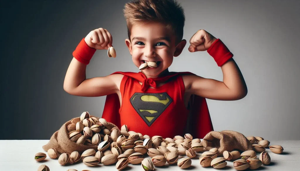 خواص پسته برای استخوان کودکان