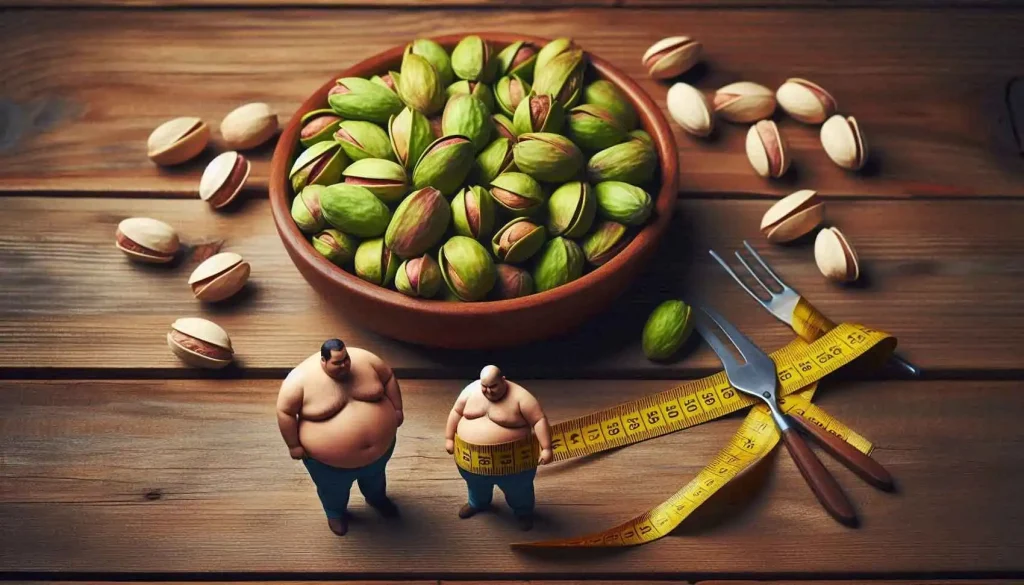 رابطه پسته و چاقی