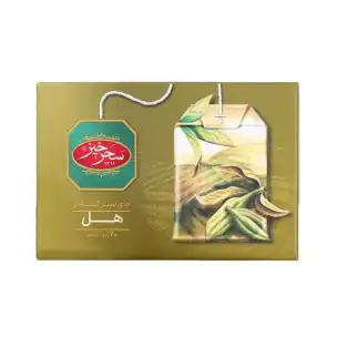 چای سبز کیسه ای با طعم هل