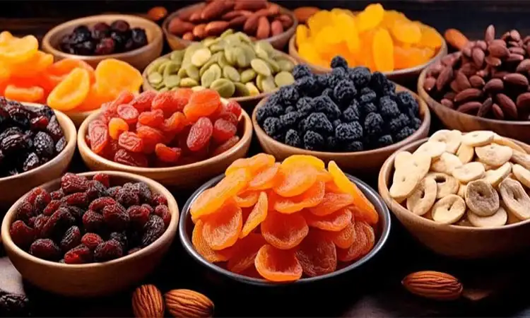 طرز تهیه میوه خشک پفکی