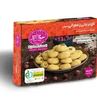 نان برنجی زعفرانی با 50درصد روغن حیوانی
