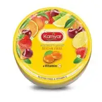 آبنبات رویال شش میوه رژیمی کامور – 150گرم