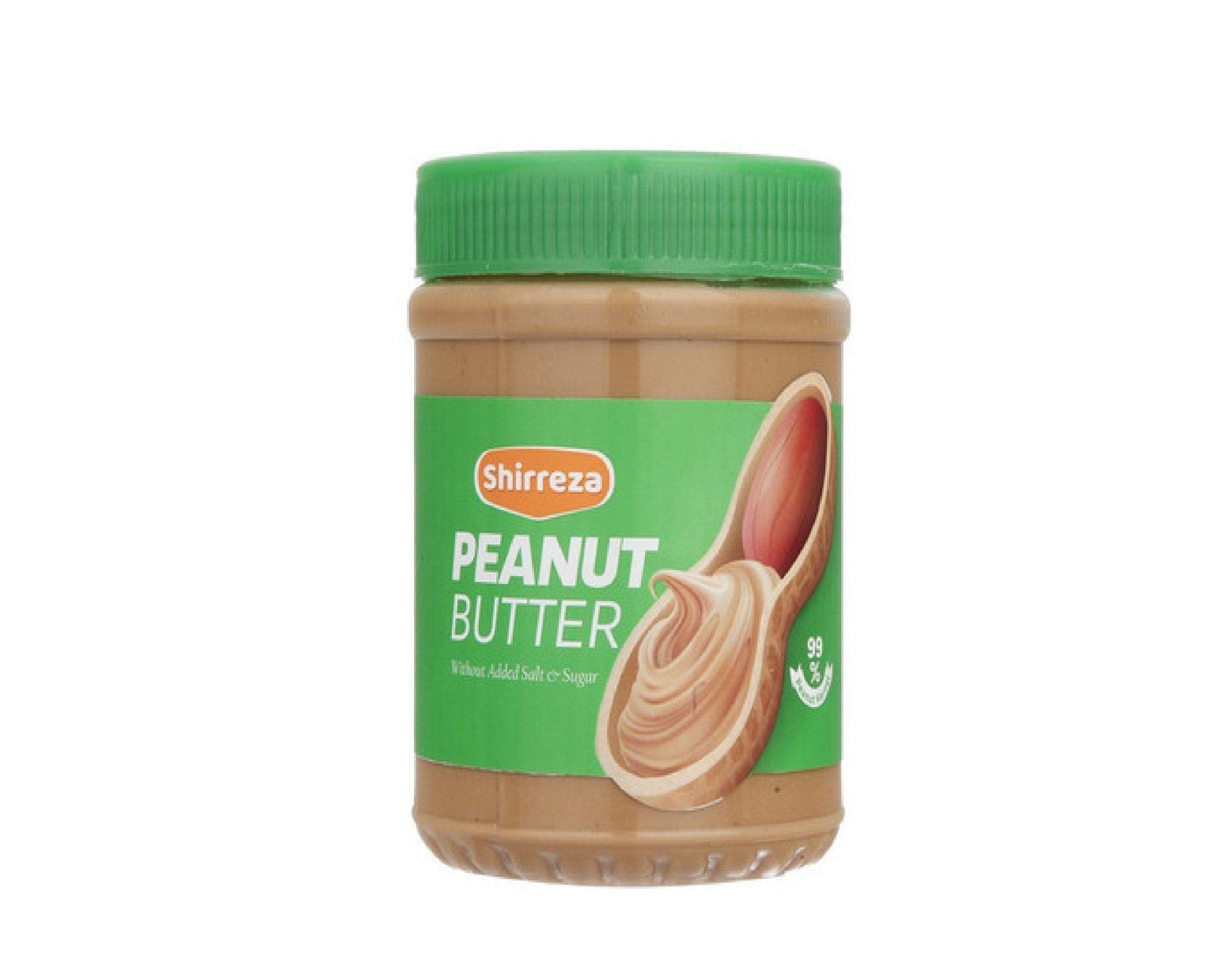 کره بادام زمینی رژیمی شیررضا - 400گرم