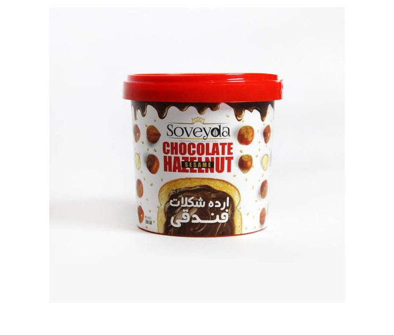 ارده شکلات فندوقی سویدا - 200 گرم