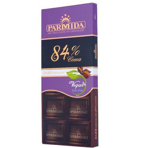 شکلات تلخ تبلت 84%- 80گرم