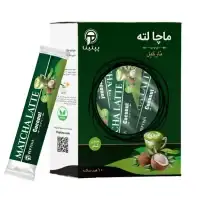 ماچا لته نارگیل بدون شکر پپتینا – 10ساشه