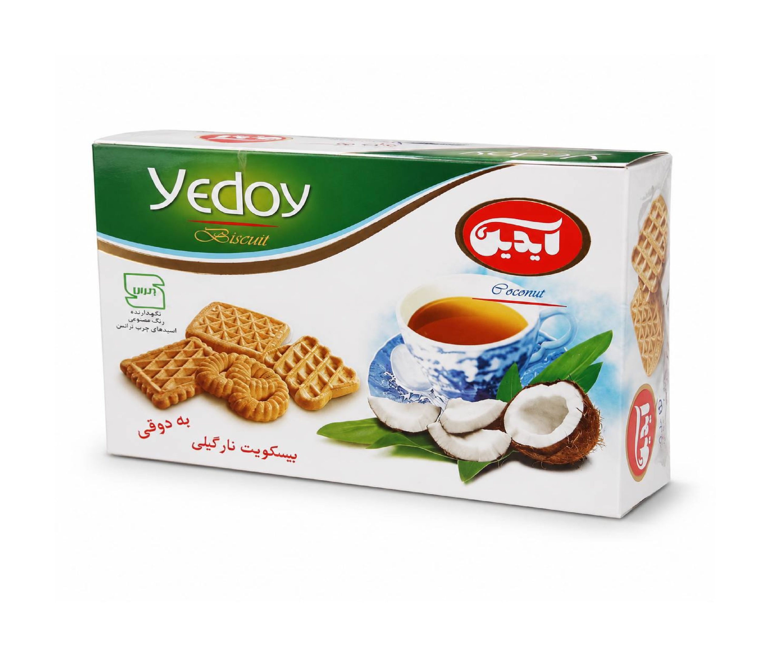 بیسکوئیت نارگیلی آیدین - 320گرم
