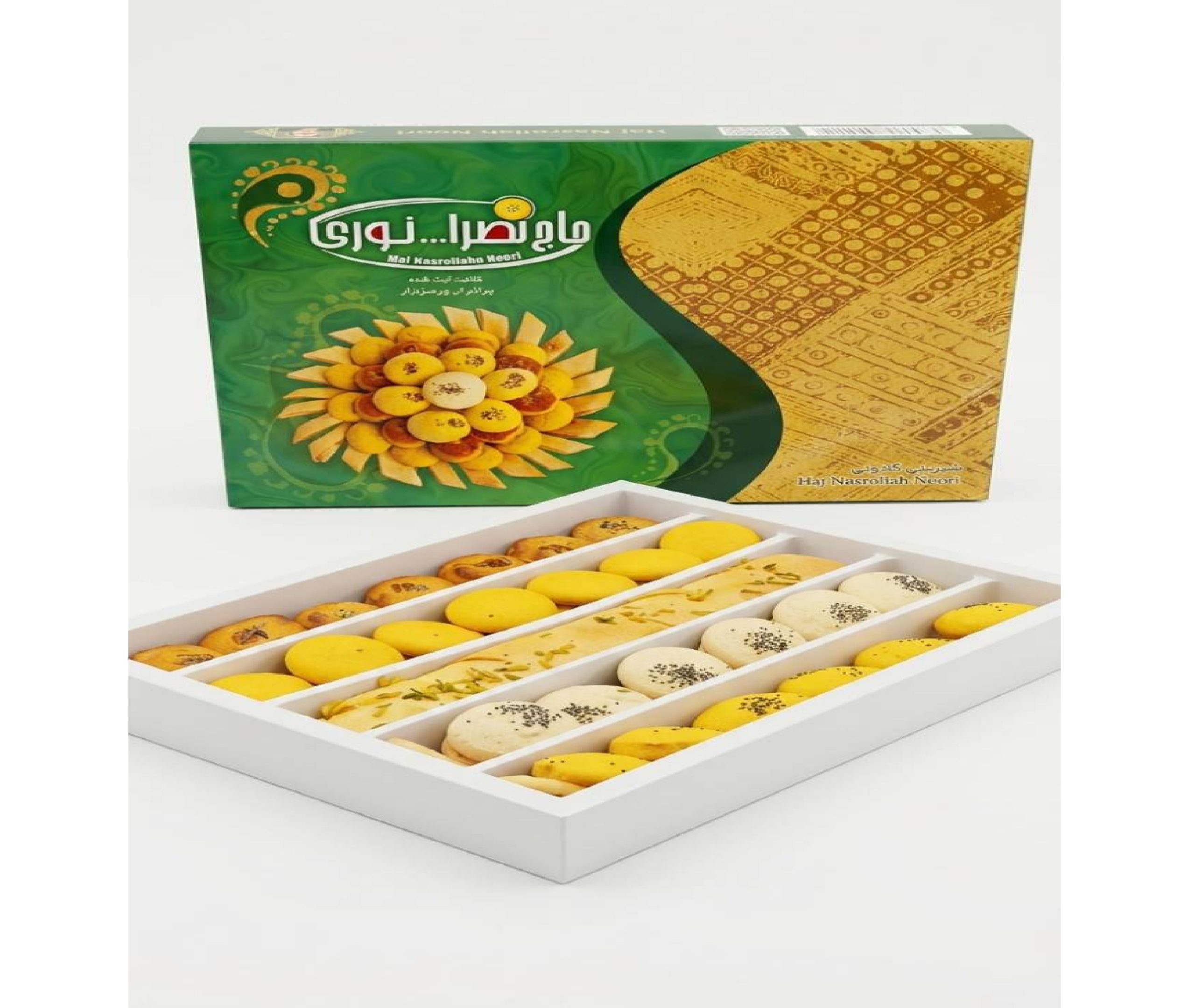 شیرینی کادویی حاج نصرالله نوری - 700گرم
