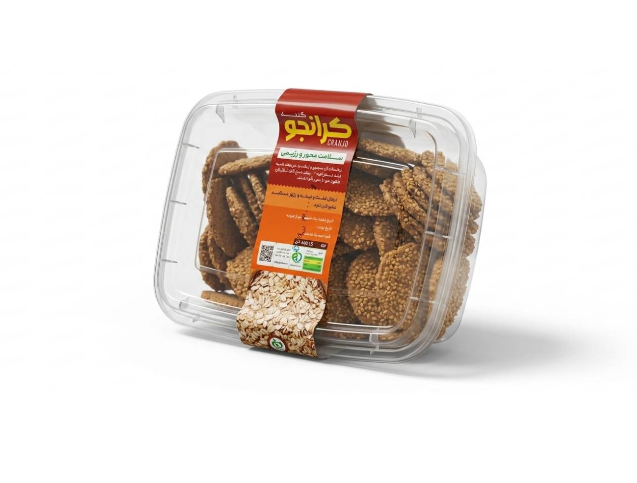 کرانجو رژیمی کنجدی - 400گرم