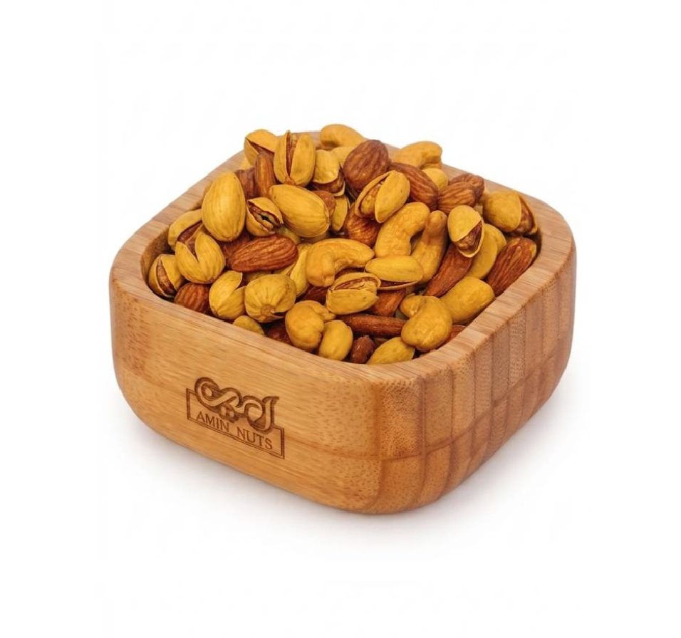آجیل سه مغز زعفرانی شور