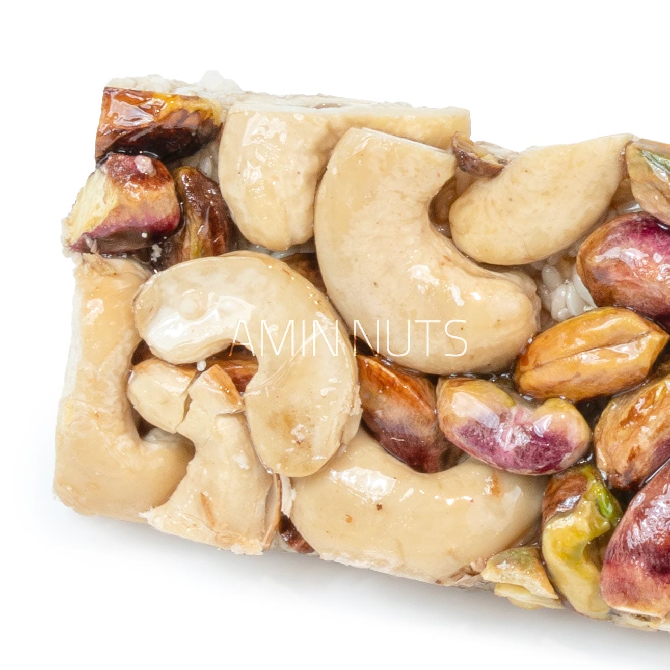 پروتئین بار پسته و بادام هندی - 40گرم