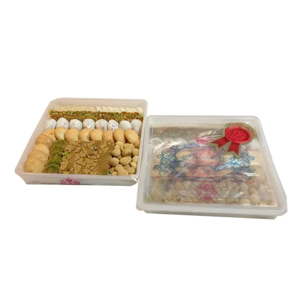 شیرینی مخلوط یک ردیفه حاج خلیفه علی رهبر - 830گرم