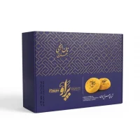 نان برنجی زعفرانی 20% روغن حیوانی پرآو – 400گرم